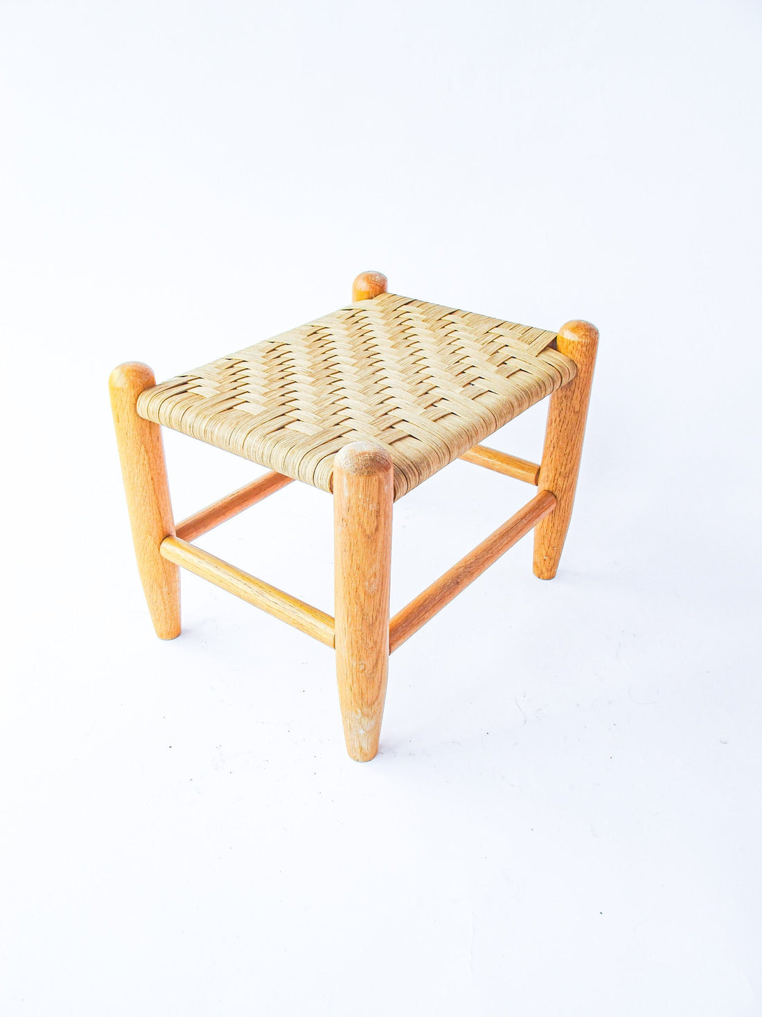 Flint Wood Stool  Bench Ottoman