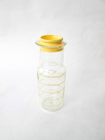 Pyrex Glass  Pitcher with Lid (In Yellow and White - Sold Separately)
