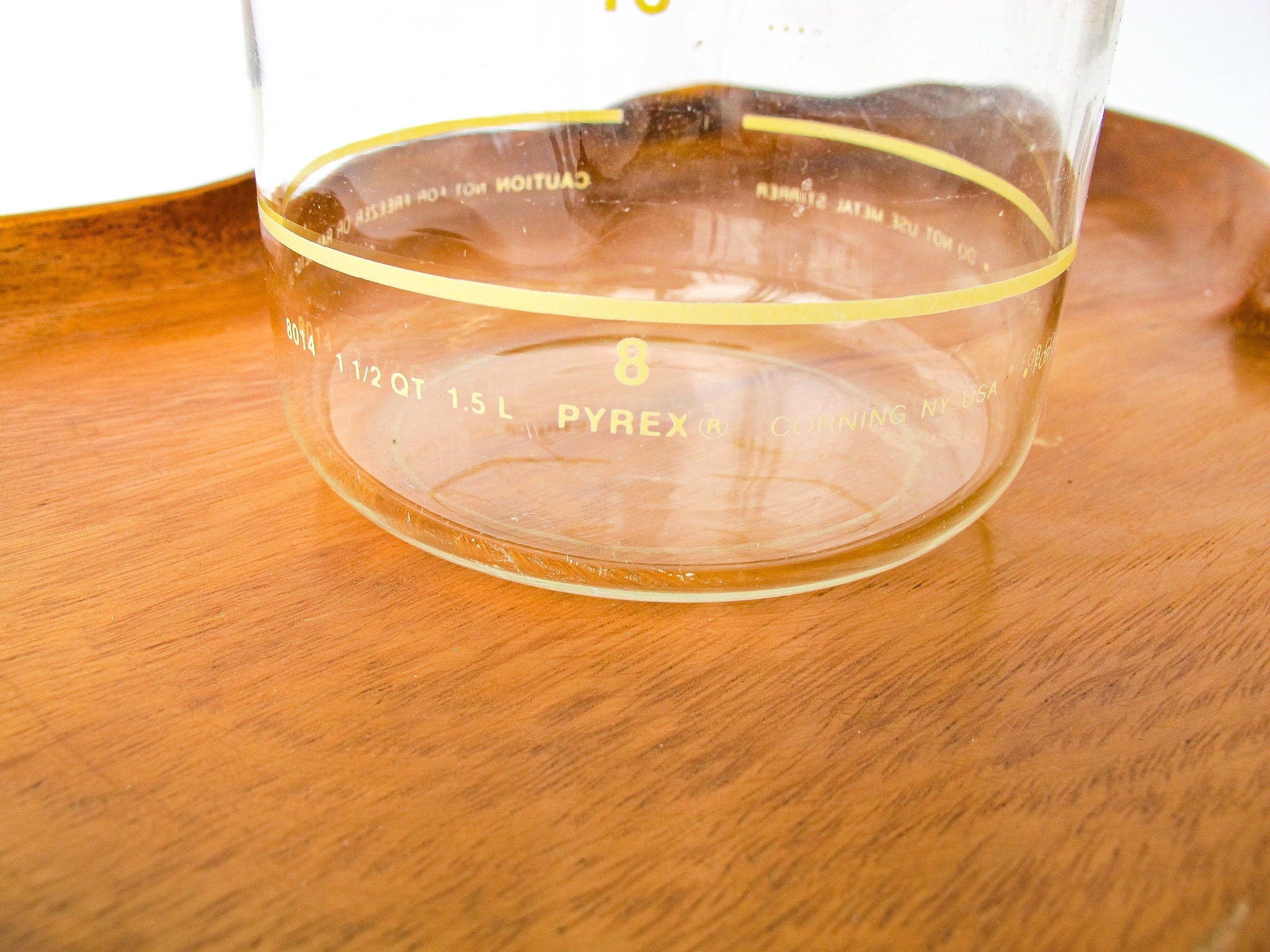 Pyrex Glass Pitcher with Lid (In Yellow and White - Sold Separately ...