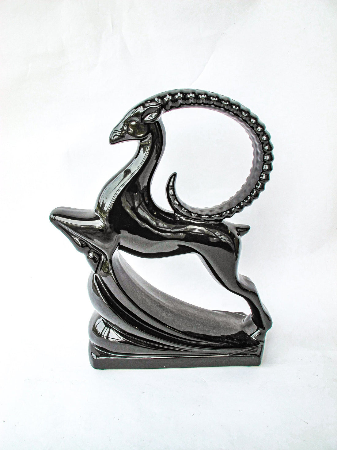 Haeger Ceramic Gazelle Sculpture Statue