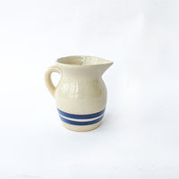 Roseville Crock Ceramic Clay Creamer Pitcher