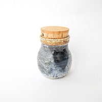 Ceramic Canister Jar with Cork Lid