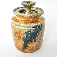 Ceramic Spice Jar Canister with Lid