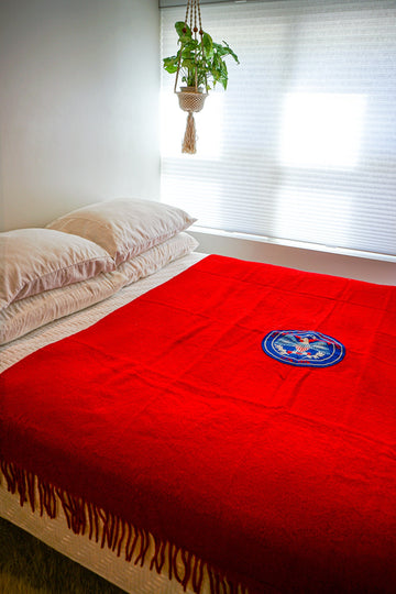 Pendelton Woolen Mills Beaver State  200 Year Anniversary Queen Blanket Duvet Comforter Throw