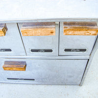 Aluminum Chrome Kitchen Storage Canisters