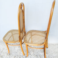 Josef Hoffman Thonet Style Bentwood Chairs (2 Available and Sold Separately)