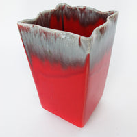 Volcano Ceramic Pottery Dish and Vase Made in the USA (2 Available and Sold Separately)
