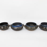 Ceramic Pottery Bowls Set of Four