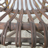 Franco Albini Style Bamboo Rattan Chair