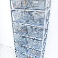 Locker Basket Tower with Twelve Drawers