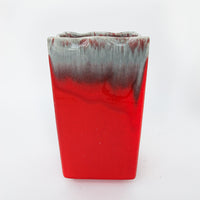 Volcano Ceramic Pottery Dish and Vase Made in the USA (2 Available and Sold Separately)