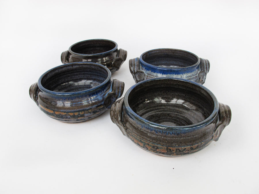 Ceramic Pottery Bowls Set of Four