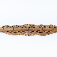 Carved Wood Key Wall Rack Made in India