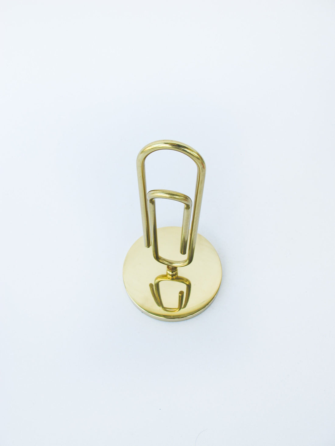 Large Brass Paper Clip