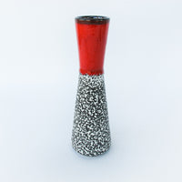 Volcano West German Ceramic Vase
