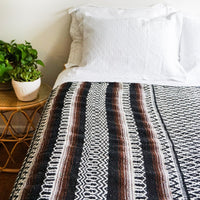 New Mexico Style Woven Serape Blanket Throw