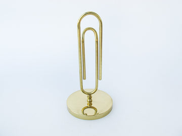 Large Brass Paper Clip