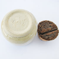 Ceramic Spice Jar with Cork Lid