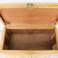 Bamboo Chest with Brass Hardware