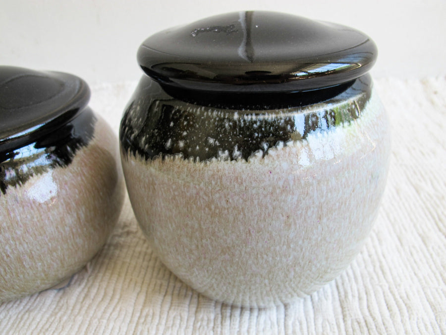 Harley Munger Ceramic Canister Jars with Lids Made in California (Sold Individually)