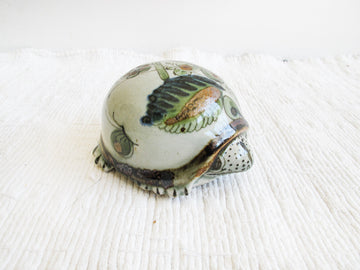 Ceramic Tonala Turtle From Mexico