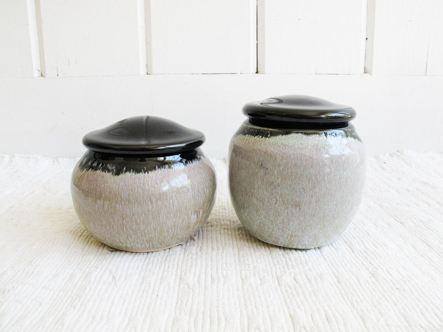 Harley Munger Ceramic Canister Jars with Lids Made in California (Sold Individually)