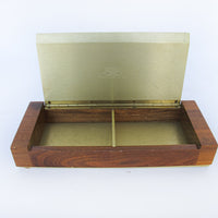 Brass and Wood Box