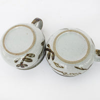 Ceramic Fish Mugs Set of Two