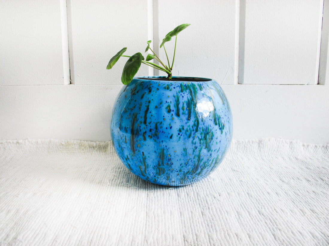 Retro Volcano Ceramic Plant Pot Vase