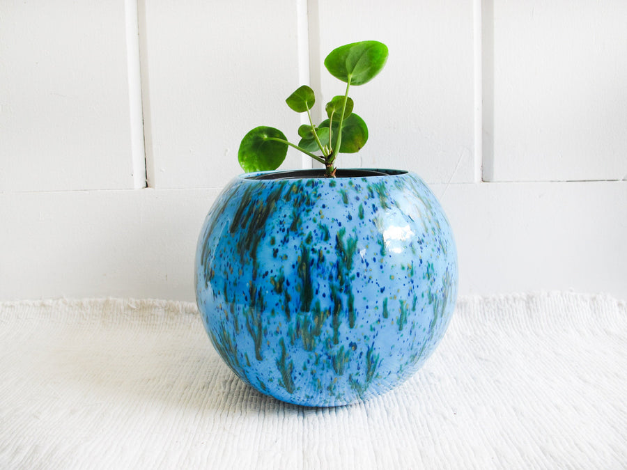 Retro Volcano Ceramic Plant Pot Vase