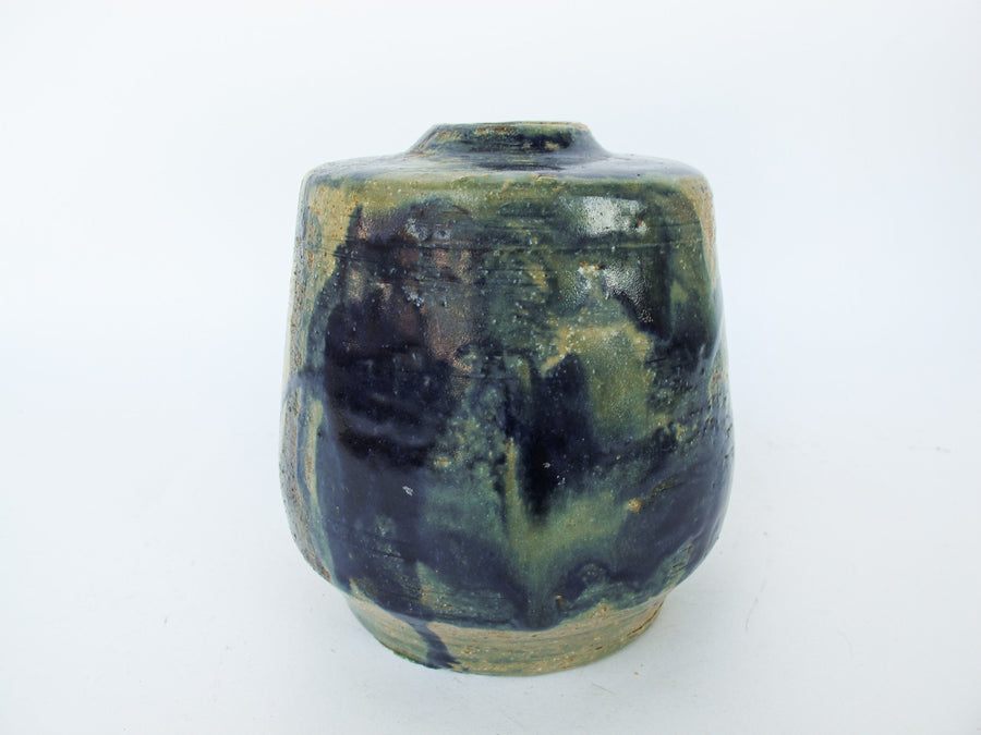 Ceramic Pottery Vase With Swirl Design