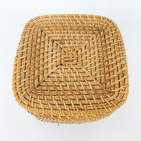Square Storage Basket with Lid