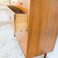 Dixie Midcentury Wood Dresser