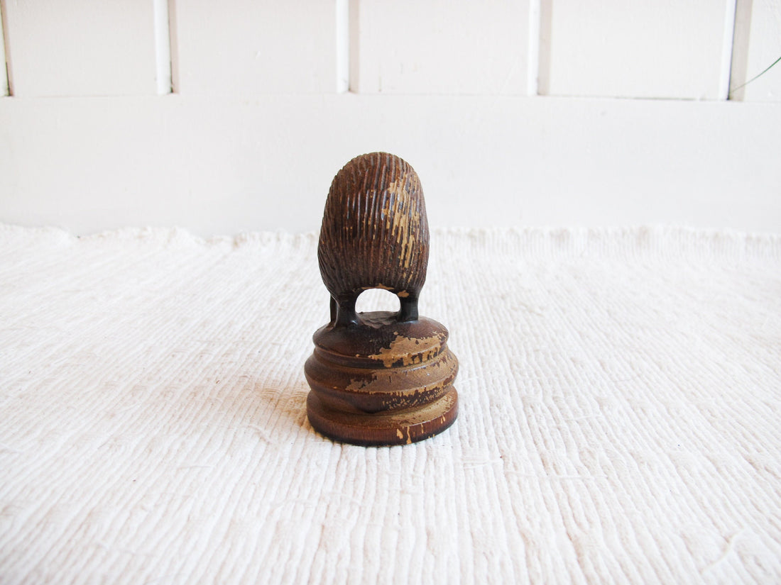 Matai Wood Kiwi Bird Statue Made in New Zealand