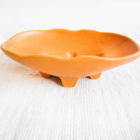 Ceramic Mccoy Dish  in Orange Made in the USA