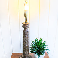 Teak Wood Lamp Light Base