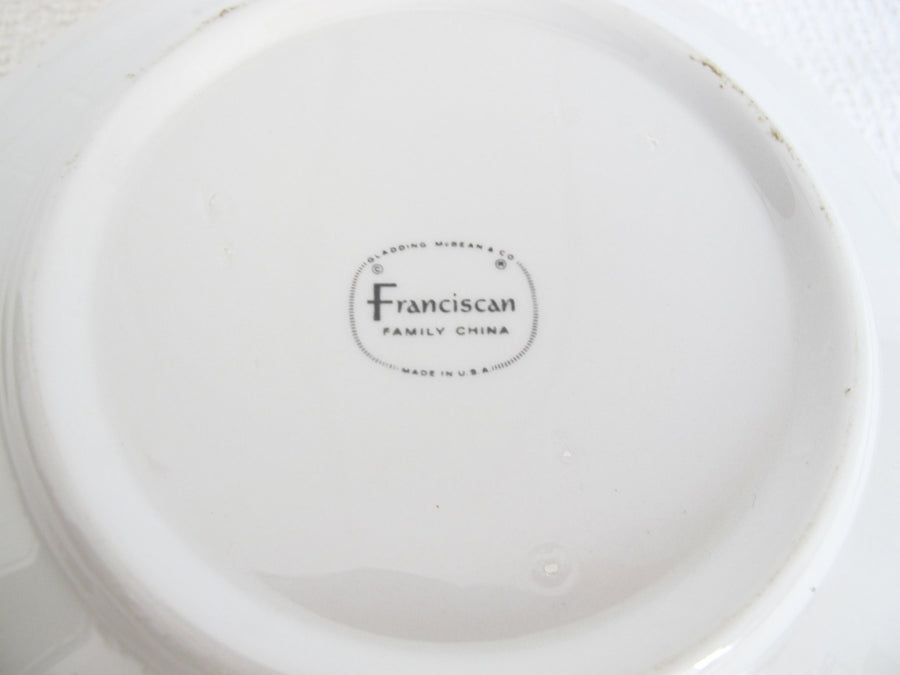 Franciscan Ceramic Baking Dish With Lid Made in the USA