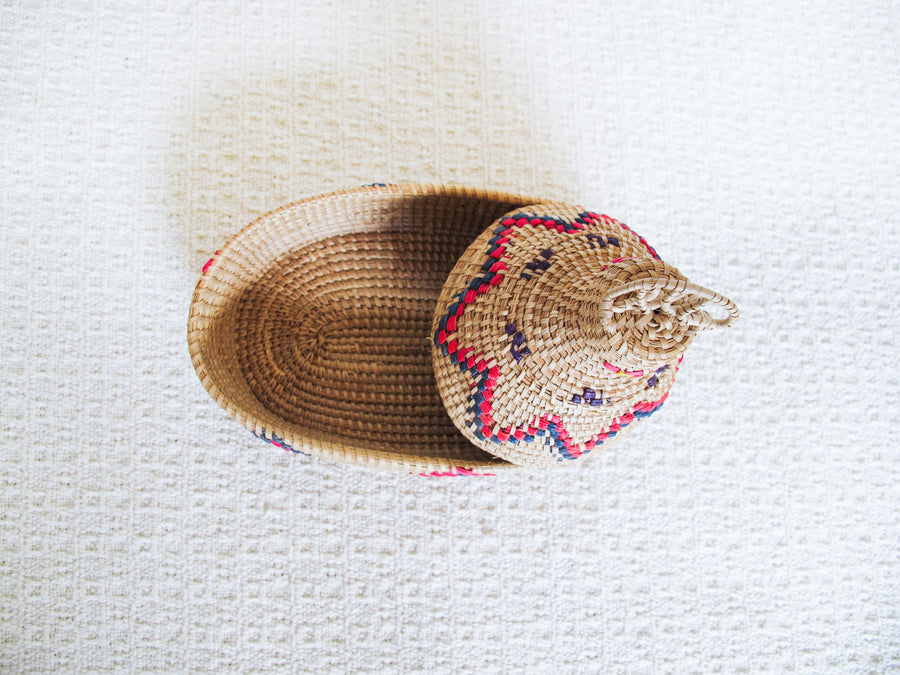 Woven Chicken Bird Basket