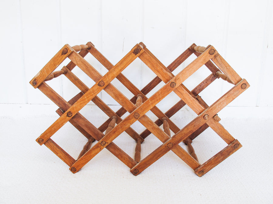 Sheesham Teak Rosewood Wine Rack