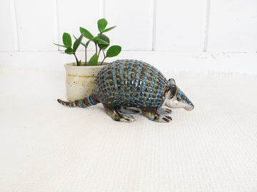 Ken Edwards Ceramic Tonala Armadillo from Mexico