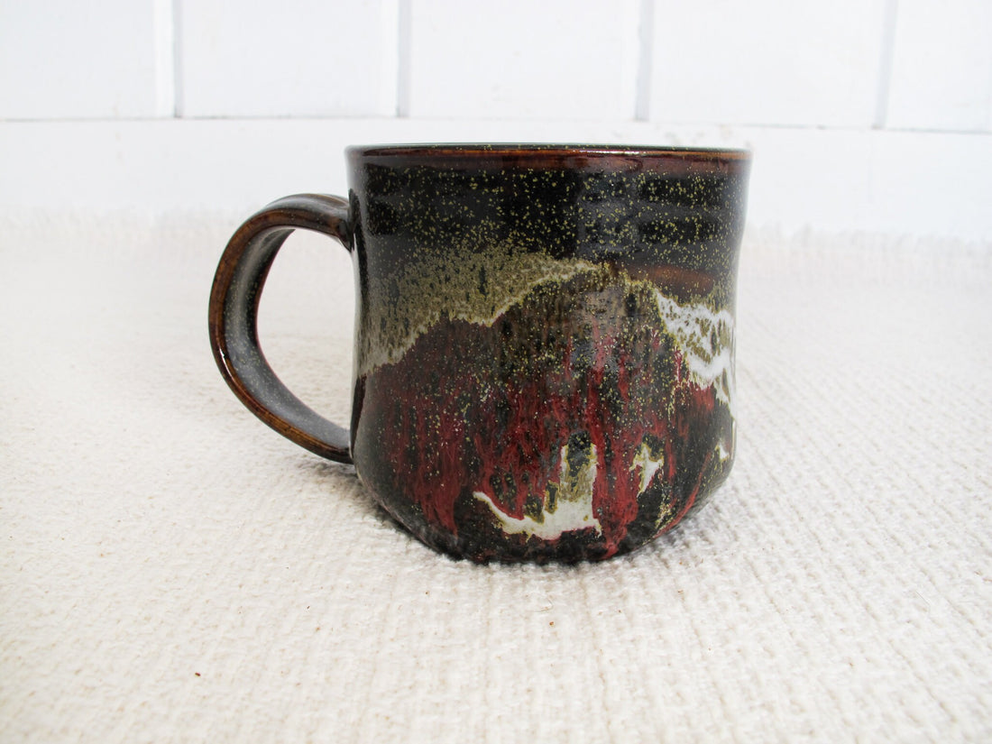 Hand Spun Ceramic Mug