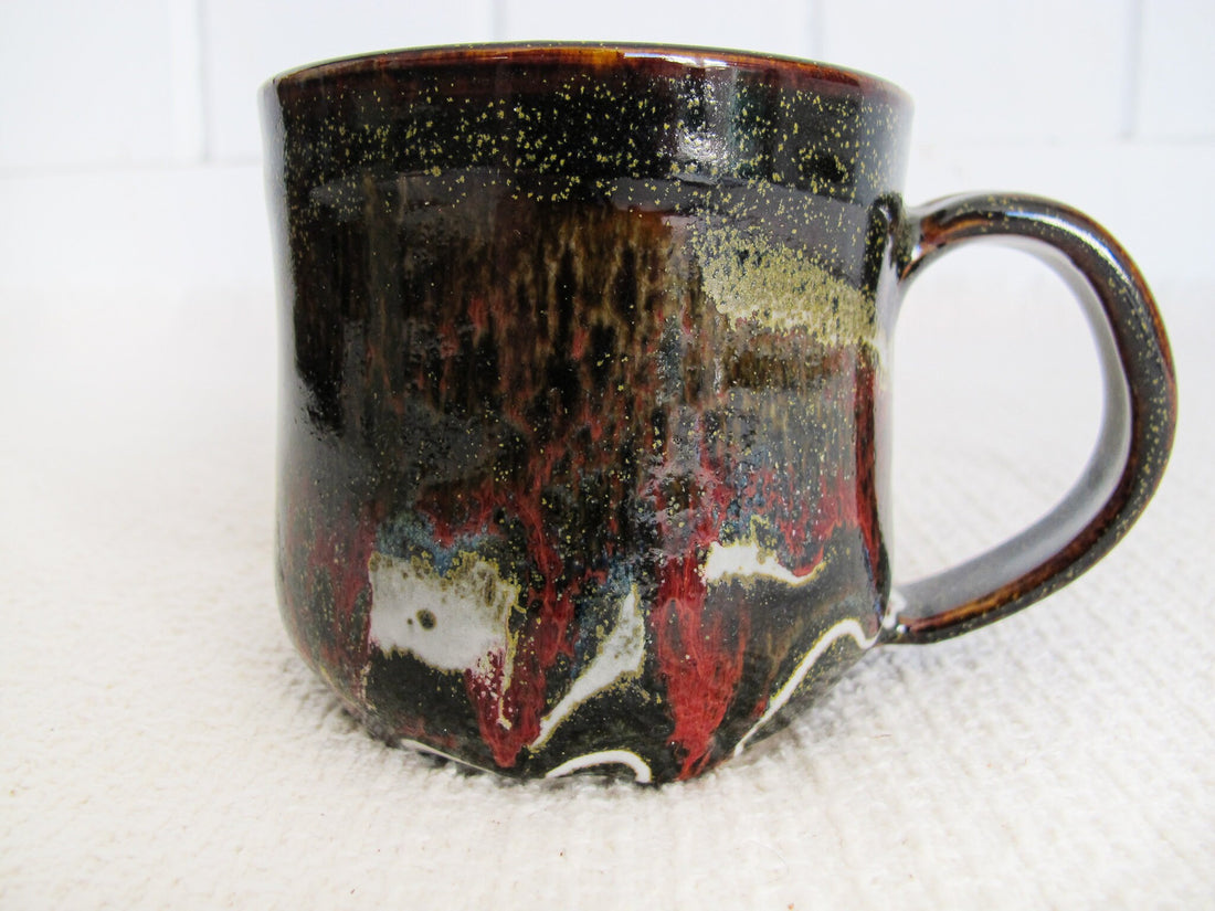 Hand Spun Ceramic Mug