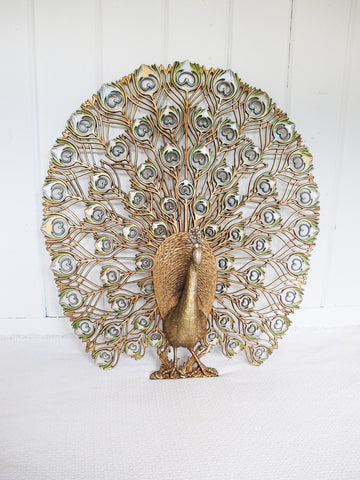 Midcentury Burwood Peacock Wall Art