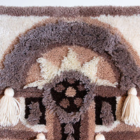 Thatch Work Brown and Black Tapestry