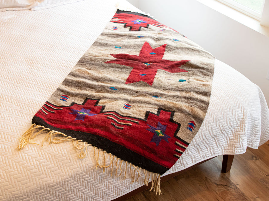 South American Native Tribal Rug Blanket