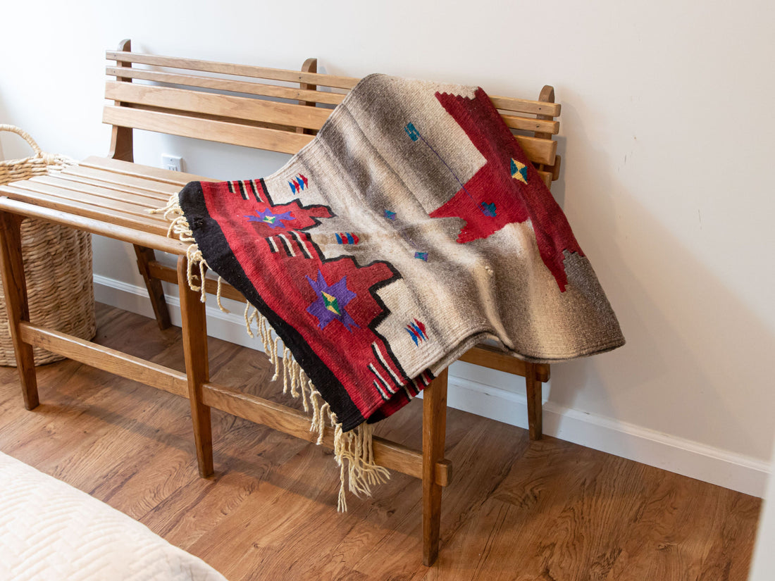 South American Native Tribal Rug Blanket