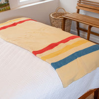 Camp Blanket with Stripes