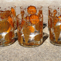 Culver Seashell Cocktail Glasses - Never Used!